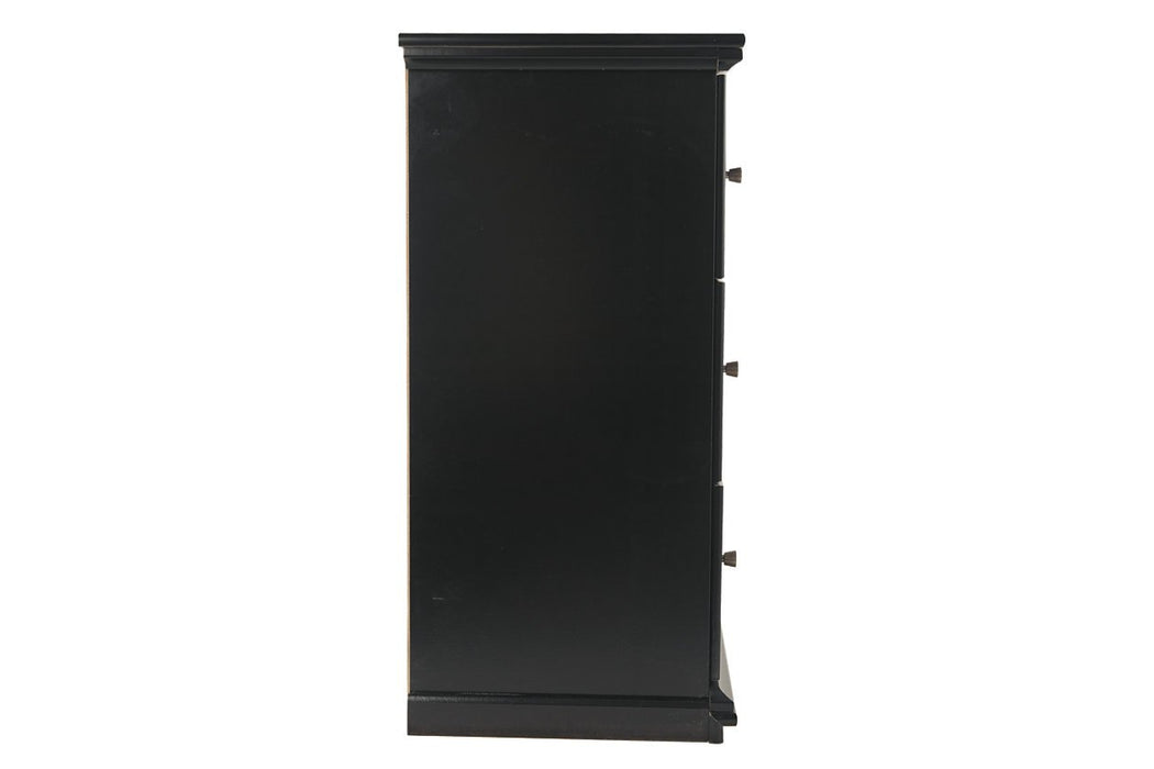 Maribel Black Dresser - Gate FurnitureDresser