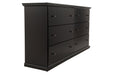 Maribel Black Dresser - Gate FurnitureDresser