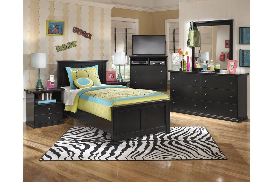 Maribel Black Dresser - Gate FurnitureDresser
