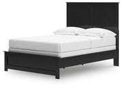 Maribel Black Full Panel Bed - B138B52
