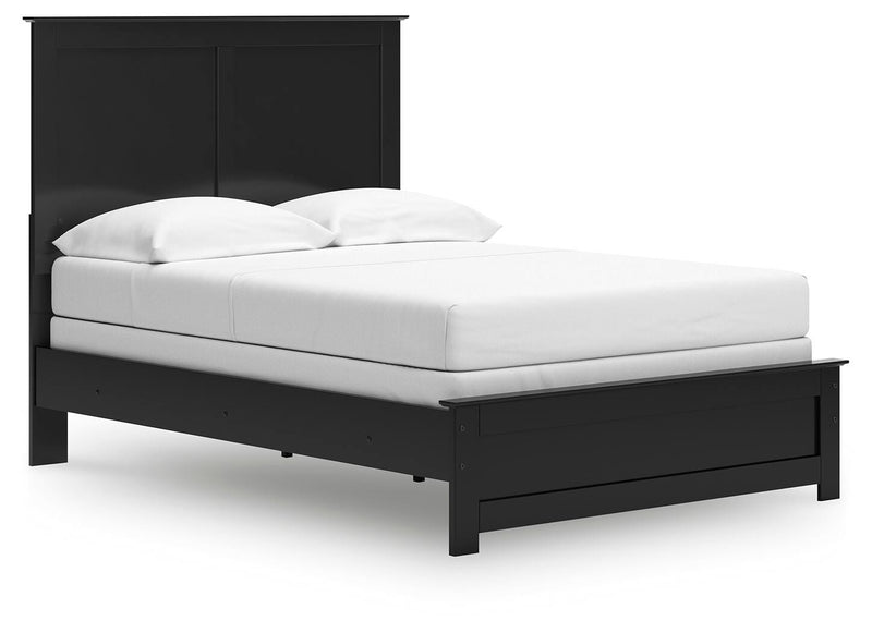Maribel Full Panel Bed, Dresser, Mirror and Chest - B138B82