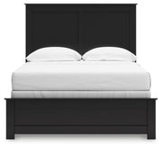 Maribel Full Panel Bed with Dresser and Nightstand in Black from Ashley - Lara Furniture