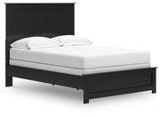 Maribel Full Panel Bed with Dresser and Nightstand in Black from Ashley - Lara Furniture