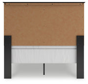 Maribel Full Panel Bed with Dresser and Nightstand in Black from Ashley - Lara Furniture
