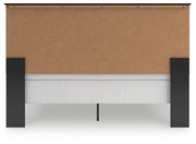 Maribel King Panel Bed with Dresser and Nightstand in Black from Ashley - Lara Furniture