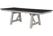 Maribelle Chalk - Gray Extendable Dining Room Set - Lara FurnitureDining Room Set