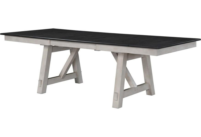 Maribelle Chalk - Gray Extendable Dining Room Set - Lara FurnitureDining Room Set