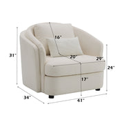 Mariko Chair w/Pillow - LV02772