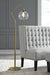 Marilee Antique Brass Finish Floor Lamp - Gate FurnitureFloor Lamps