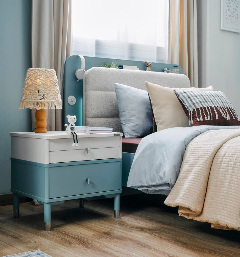 Marin Kids Room Set (Twin Bed &  Study Desk &  Nightstand) - 145-MAR-SET