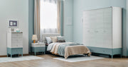 Marin Kids Room Set (Twin Bed &  Study Desk &  Nightstand) - 145-MAR-SET