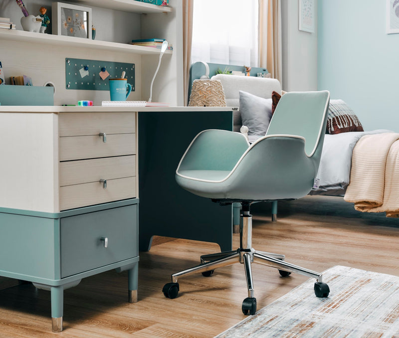 Marin Kids Room Set (Twin Bed &  Study Desk &  Nightstand) - 145-MAR-SET