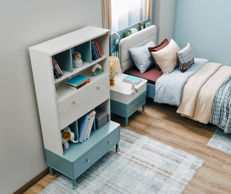 Marin Kids Room Set (Twin Bed &  Study Desk &  Nightstand) - 145-MAR-SET