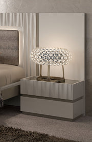 Marina Nightstand Taupe - Lara FurnitureNightstand