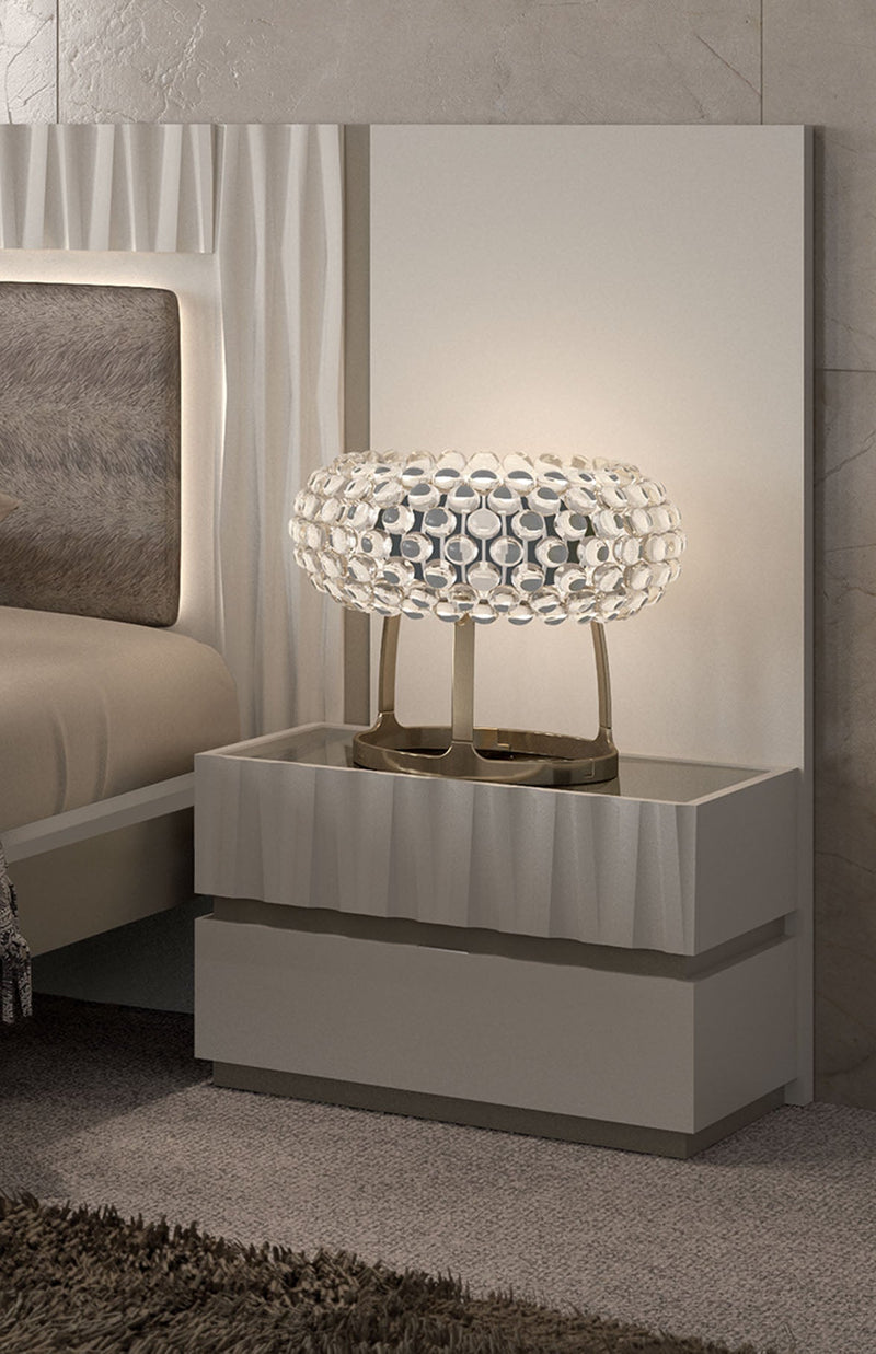 Marina Nightstand Taupe - Lara FurnitureNightstand