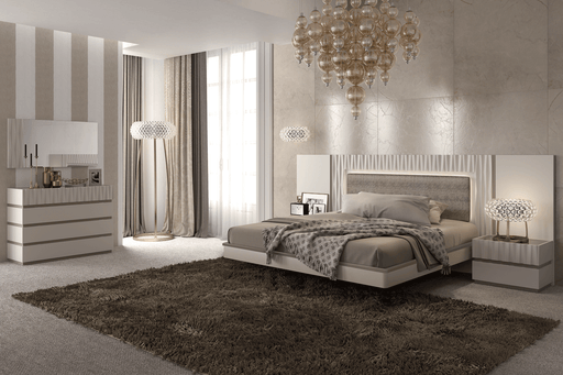 Marina Taupe Bedroom Set - Lara FurnitureBedroom Set