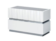 Marina White Bedroom Set - Lara FurnitureBedroom Set