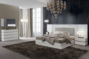 Marina White Bedroom Set - Lara FurnitureBedroom Set
