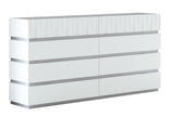 Marina White Bedroom Set - Lara FurnitureBedroom Set
