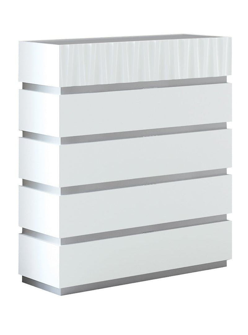 Marina White Bedroom Set - Lara FurnitureBedroom Set