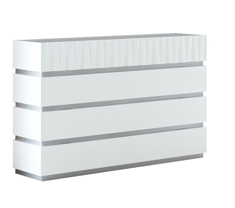 Marina White Bedroom Set - Lara Furniture