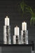 Marisa Silver Finish Candle Holder (Set of 3) - Gate FurnitureOther Products