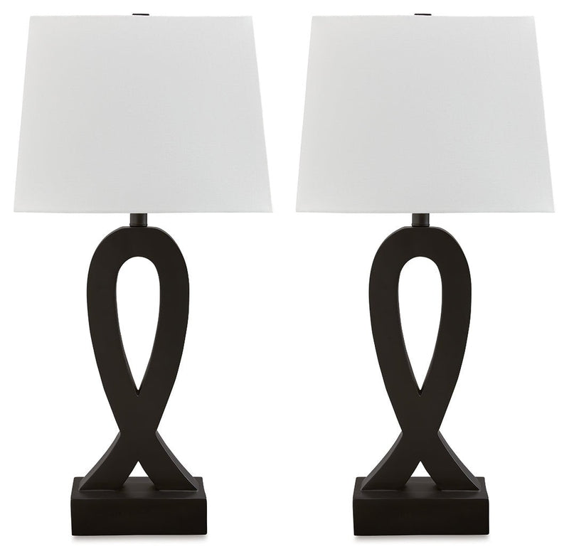 Markellton Table Lamp (Set of 2) - Lara FurnitureTable Lamp Pair