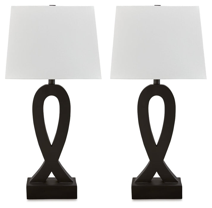 Markellton Table Lamp (Set of 2) - Gate FurnitureTable Lamp Pair