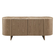 Markku Console Table w/Natural Marble - AC05319