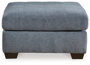 Marleton Denim 2-Piece Sectional with Ottoman from Ashley - Lara Furniture
