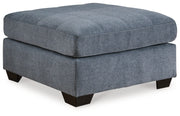Marleton Denim 2-Piece Sectional with Ottoman from Ashley - Lara Furniture