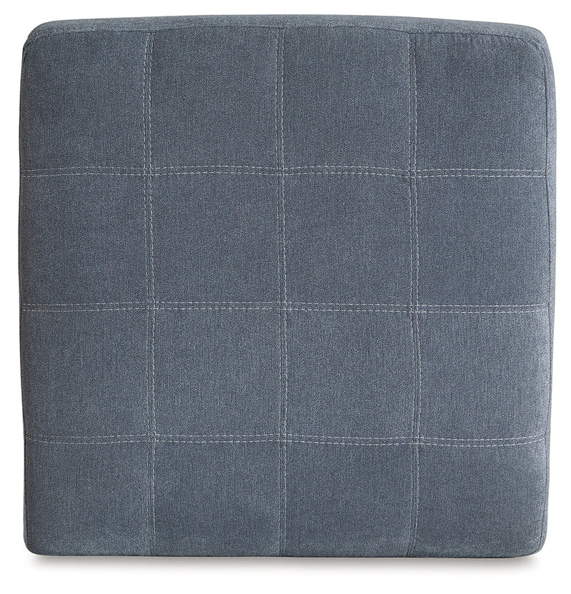 Marleton Denim 2-Piece Sectional with Ottoman from Ashley - Lara Furniture