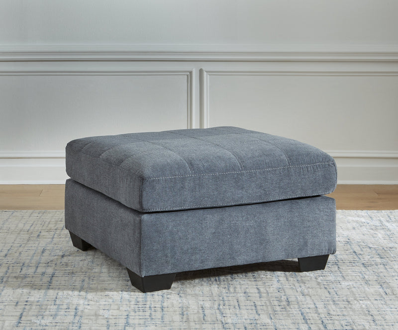 Marleton Denim 2-Piece Sectional with Ottoman from Ashley - Lara Furniture