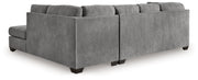 Marleton Gray 2-Piece Sleeper Sectional with Ottoman from Ashley - Lara Furniture