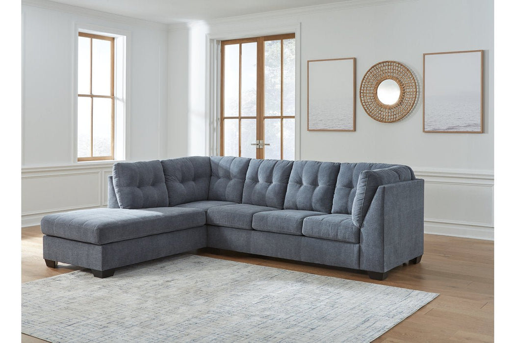 Marleton Denim 2 - Piece Sectional with Chaise - Gate FurnitureSectional