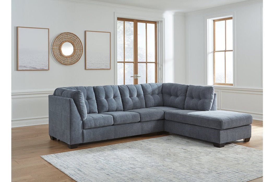 Marleton Denim 2 - Piece Sectional with Chaise - Gate FurnitureSectional