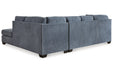 Marleton Denim 2 - Piece Sectional with Chaise - Gate FurnitureSectional