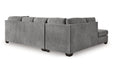 Marleton Gray 2 - Piece Sectional with Chaise - Gate FurnitureSectional