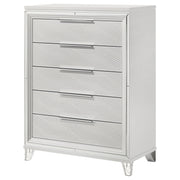 Marmore 5-drawer Bedroom Chest of Drawers White - 224965