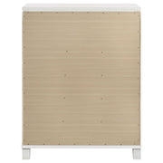 Marmore 5-drawer Bedroom Chest of Drawers White - 224965