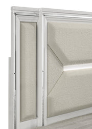 Marmore 5-piece Eastern King Bedroom Set White - 224961KE-S5