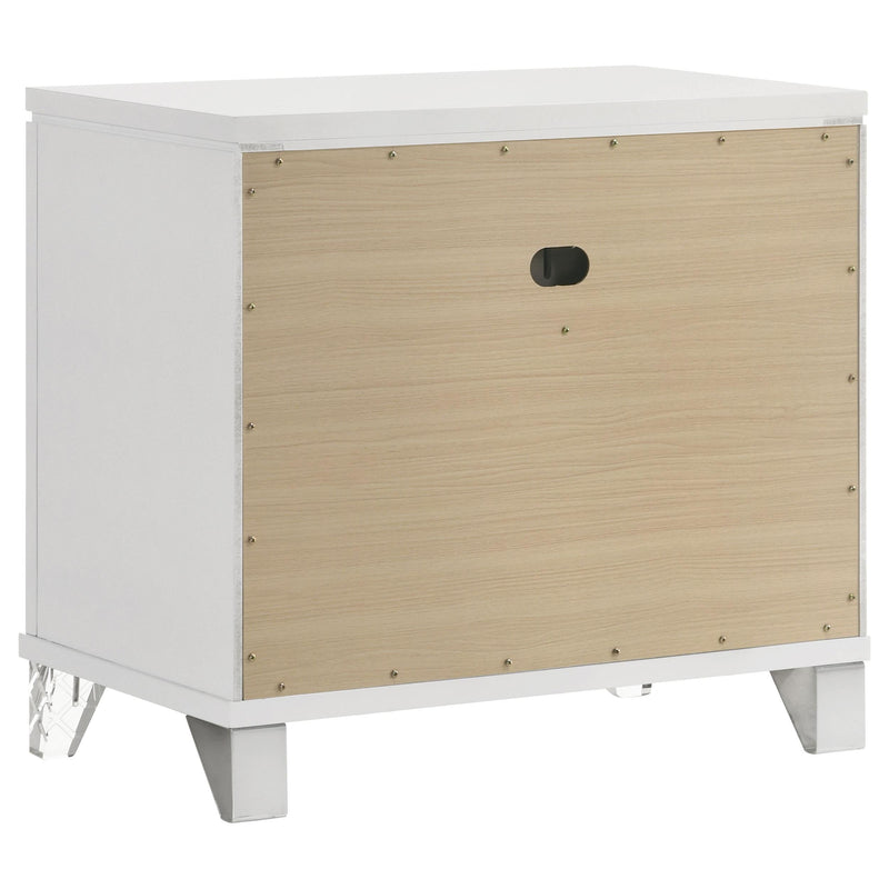 Marmore 5-piece Queen Bedroom Set White - 224961Q-S5