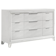 Marmore 5-piece Queen Bedroom Set White - 224961Q-S5