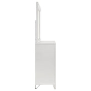 Marmore 9-drawer Dresser and LED Mirror White - 224963M