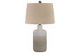 Marnina Taupe Table Lamp (Set of 2) - Gate FurnitureTable Lamp Pair