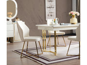 Marsel Diningroom (Consol With Mirror & Dining Table & 6 Dining Chair) - 115-MAR-SET