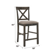 Martha II Counter Height Chair (Set-2) - 73832