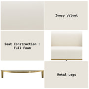 Martina Loveseat w/2 Pillows - LV03851