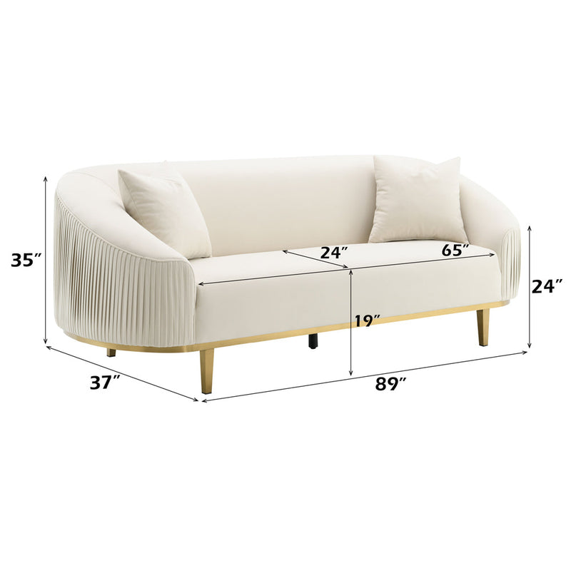 Martina Sofa w/2 Pillows - LV03850