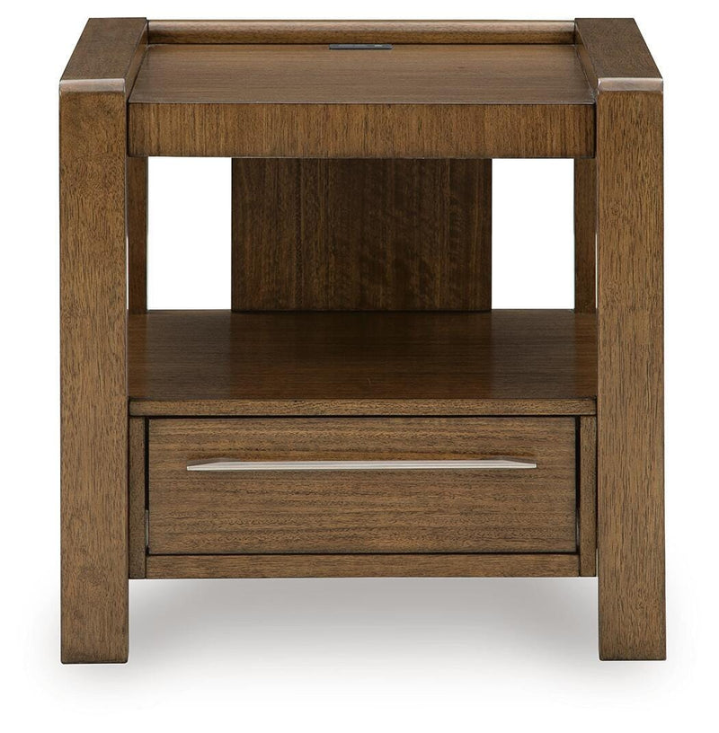 Marxmore Brown End Table - T983-2